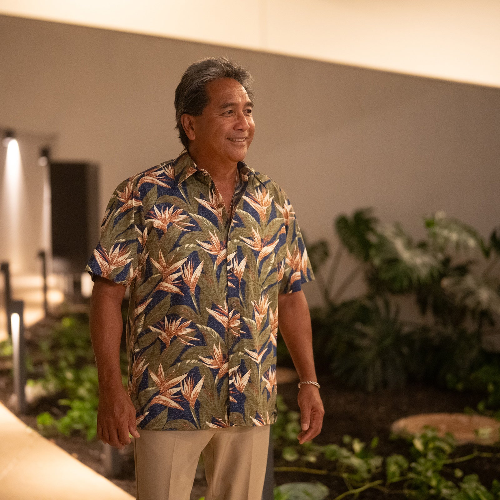 Pukalani Birds of Paradise Aloha Shirt